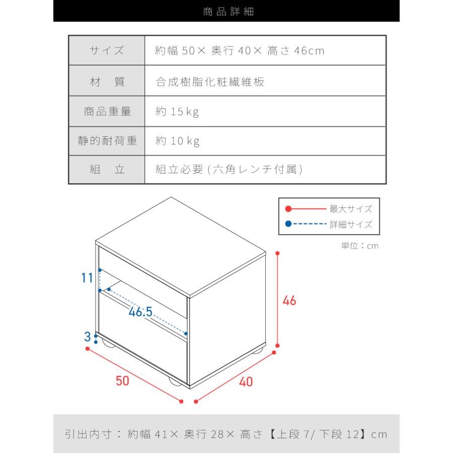 チェスト ローチェスト 収納ケース 引き出し収納 奥行40cm 収納 収納家具 収納チェスト おしゃれ サイドチェスト 北欧 シンプルの画像