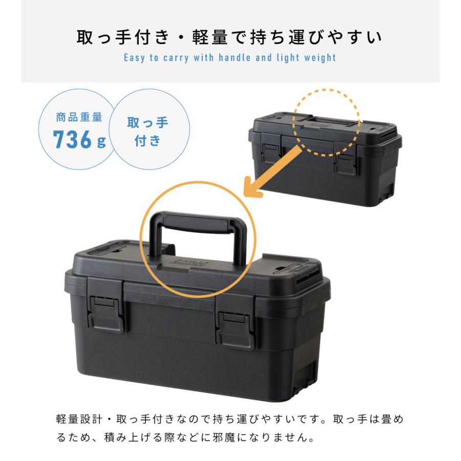 東谷 スタックカーゴ 2個セット 6.5L ツールボックス 工具箱 キャンプ