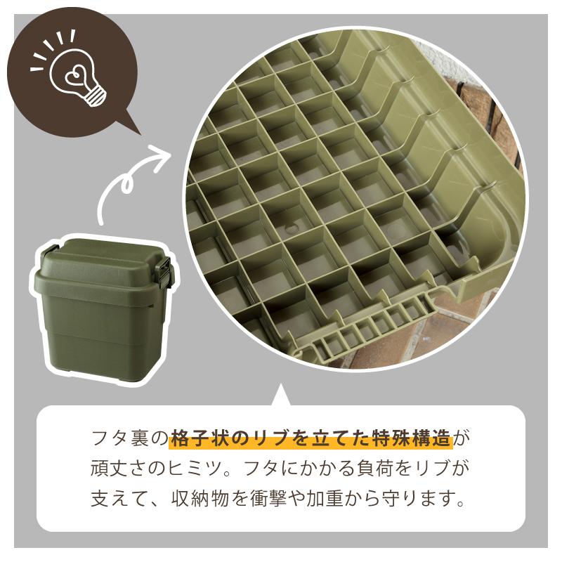 東谷 トランクカーゴ 容量20L 座れる 収納ボックス 収納ケース フタ