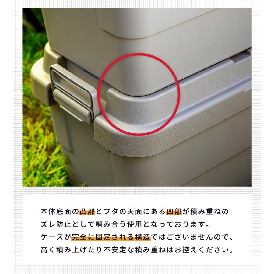 東谷 コンテナボックス 容量30L 2個セット 収納ボックス 収納ケース