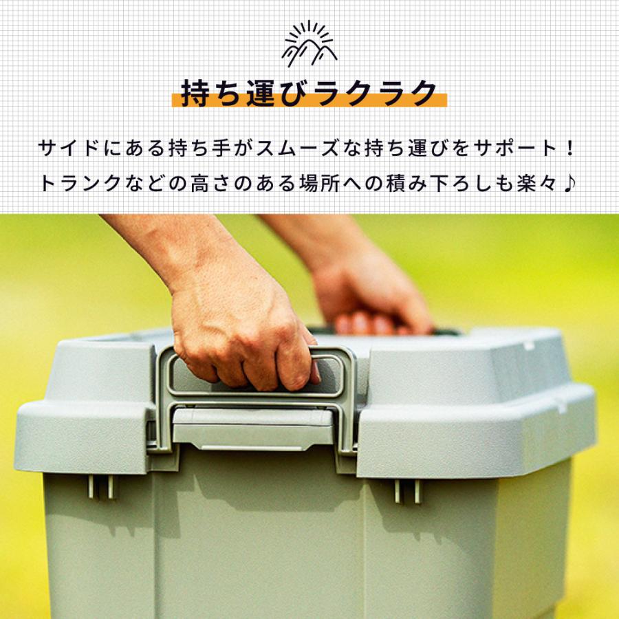 東谷 コンテナボックス 容量30L 2個セット 収納ボックス 収納ケース