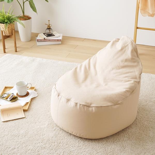 ビーズクッション スノーボム 日本製 フロアソファ 座椅子 ロー