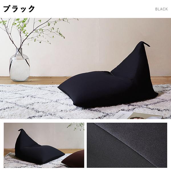 smoo jack ビーズクッションソファ ブラック Amazon.co.jp: smoo