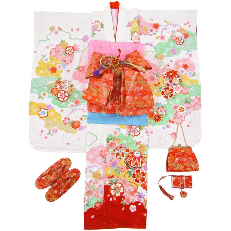 七五三女の子7歳着物20点セット正絹asbo06 : 京の舞姿 - 通販