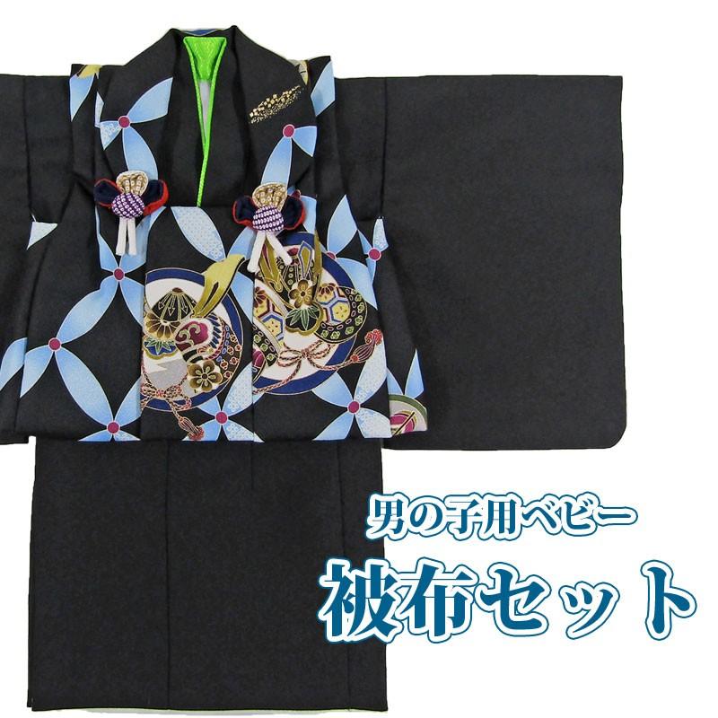 男の子ベビー着物 byhh04