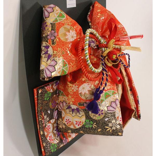 七五三5〜7歳用高級結び帯（作り帯）d04中 : 京の舞姿 - 通販