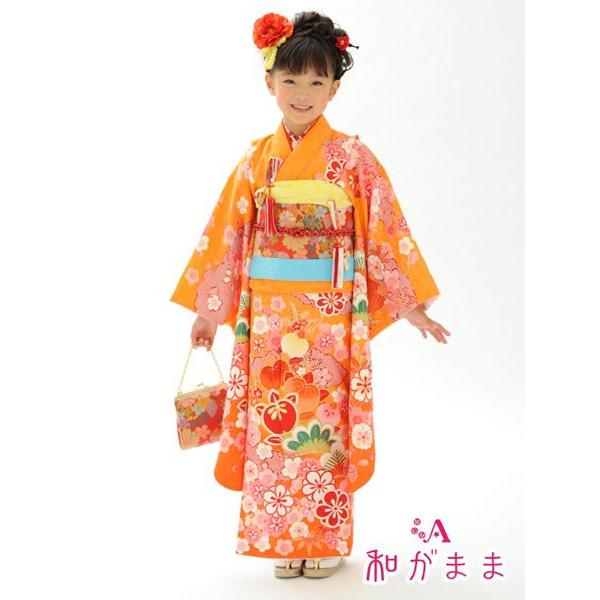 七五三 女の子7歳着物20点セット 合繊 和がままi701 : 京の