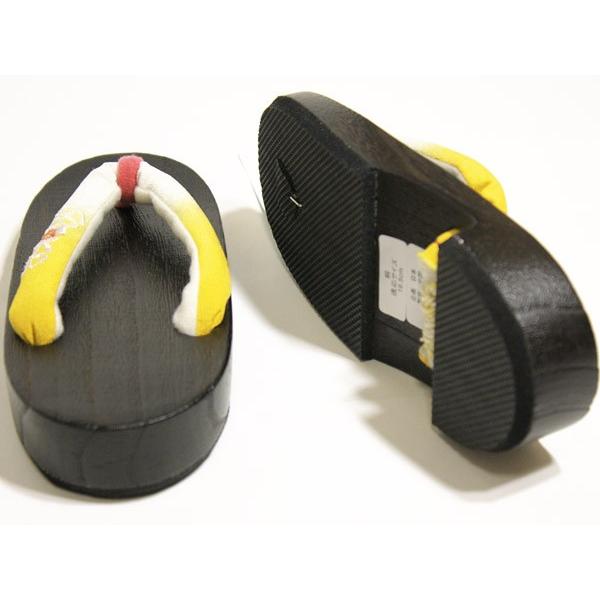 なごみ 女の子下駄19.5cm iazx08黄 : 京の舞姿 - 通販 - Yahoo!ショッピング