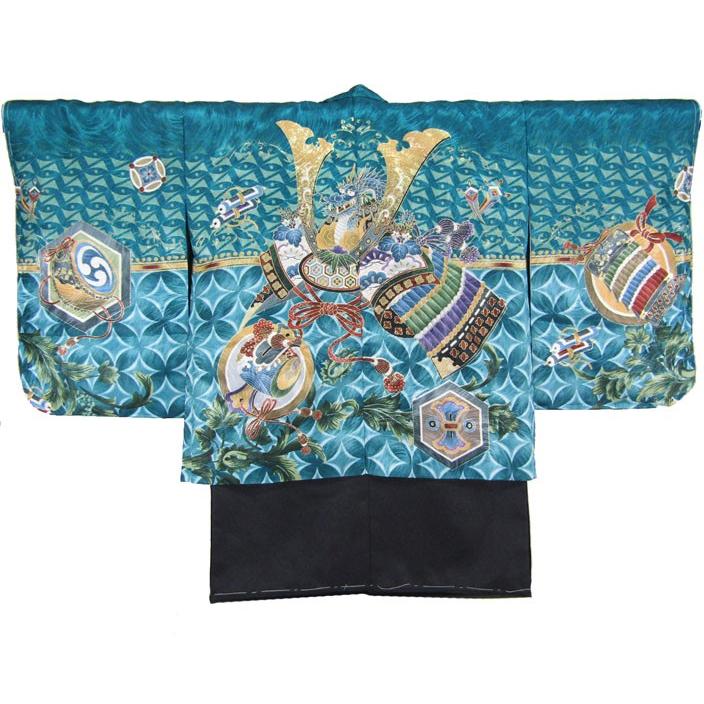 男の子３歳着物袴１１点セット合繊sgca05