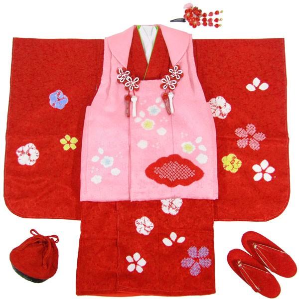 七五三女の子3歳着物8点セット正絹shc04 : 京の舞姿 - 通販 - Yahoo