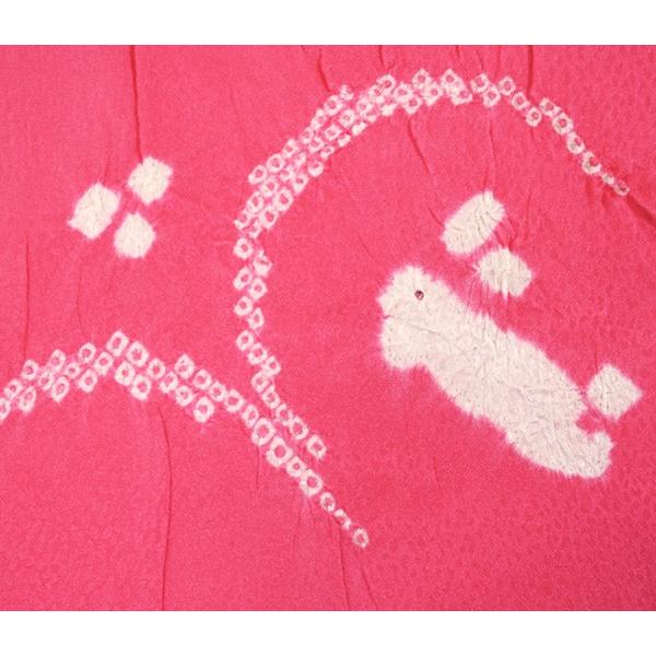 七五三正絹絞り桜刺繍うさぎしごきsksu01-04｜maisugata｜07