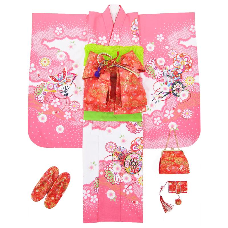 七五三女の子7歳着物20点セット合繊tekk07 : 京の舞姿 - 通販 - Yahoo