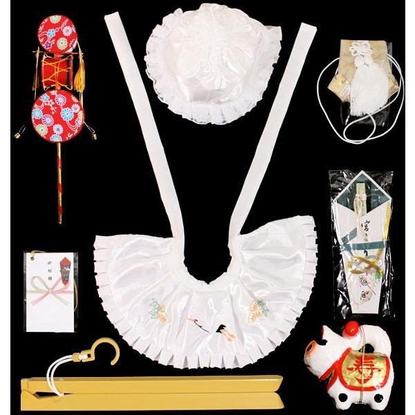 レンタル］夏の男の子正絹お宮参り着物9点セットrbro02 : お