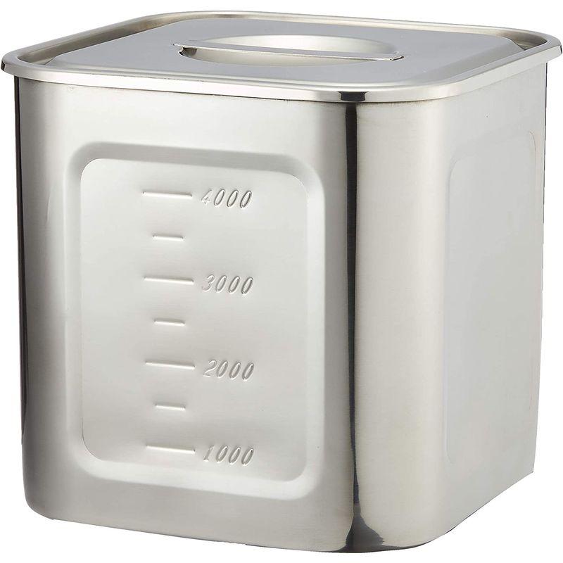 SALE／94%OFF】遠藤商事 業務用 深型角キッチンポット モリブデン