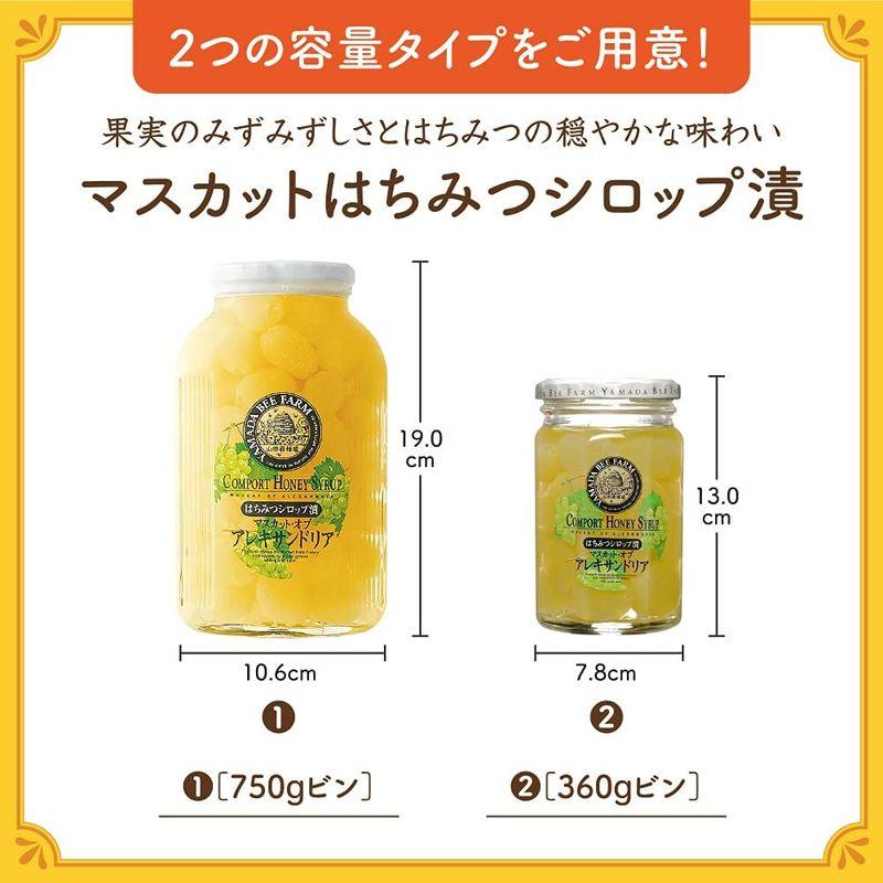 山田養蜂場 マスカットはちみつシロップ漬 750g マスカットはちみつシロップ漬 750g 　