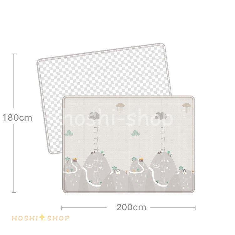 大放出セールベビープレイマット おしゃれ 防水 両面使用 滑り止め