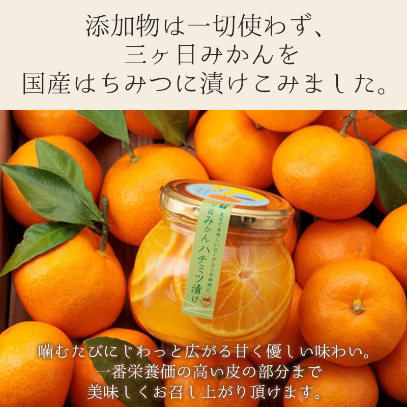 無添加 三ヶ日 みかん はちみつ 漬け ハニー 300g 瓶 瓶詰め みかん