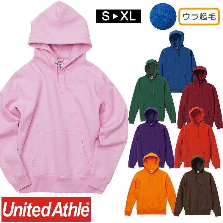 パーカー 裏起毛 プルオーバー ユナイテッドアスレ 5618 01 10 0オンス T C スウェット パーカ シンプル 無地 抜け感 毛玉ができにくい カラバリ カジュアル 激安通販新作