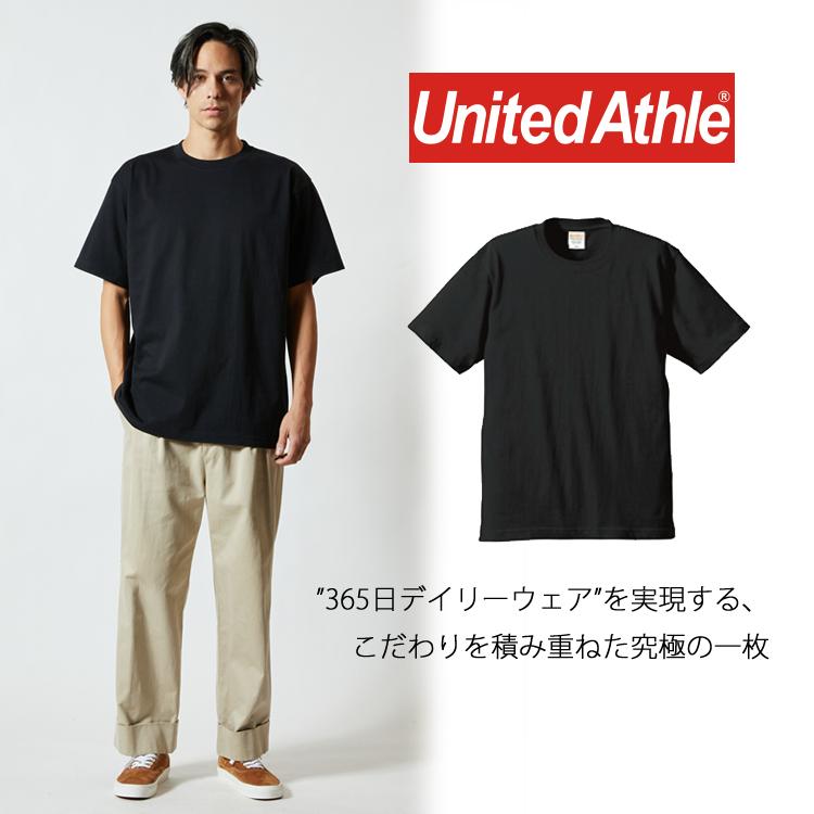 プレミアム Tシャツ ユナイテッドアスレ 半袖 極上の肌触り 5942-01 6.2オンス レギュラー 半袖 無地 カラバリ ユニフォーム チーム スポーツ UnitedAthle 無地T｜majestextrade｜02