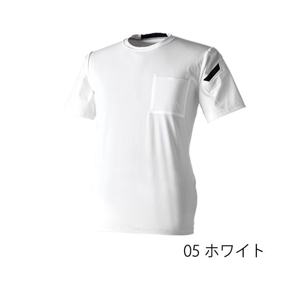 半袖 Tシャツ TSデザイン TS DELTA スウェットワーク 83551 4Dストレッチ 男女兼用 ユニセックス ナイロン 撥水ドライ 吸汗速乾 高強度｜majestextrade｜02