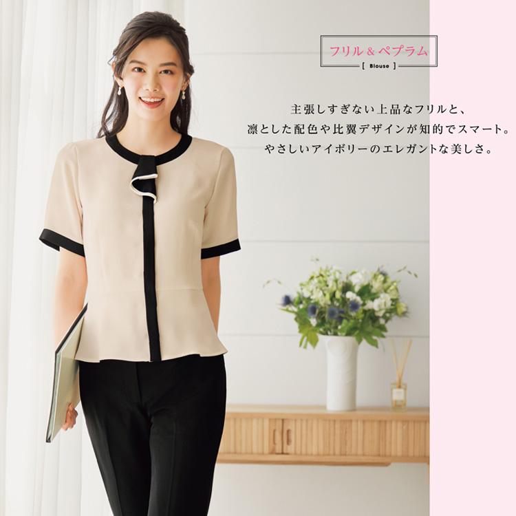 MIKATA レディース オーバーブラウス ストレッチ 風が通る