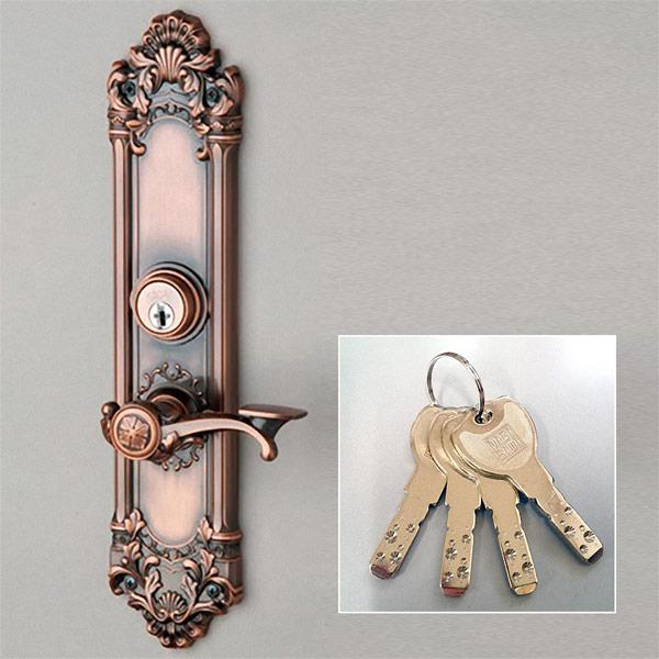 長沢製作所 古代,KODAI,コダイ セントリー K-101 装飾玄関錠 鍵 交換