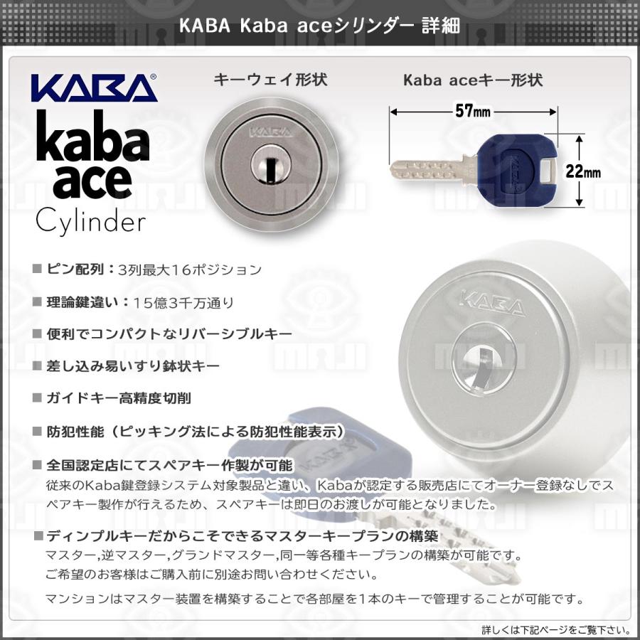 Kaba ace,カバエース コアシリンダー 鍵 交換 : 鍵の卸売りセンター