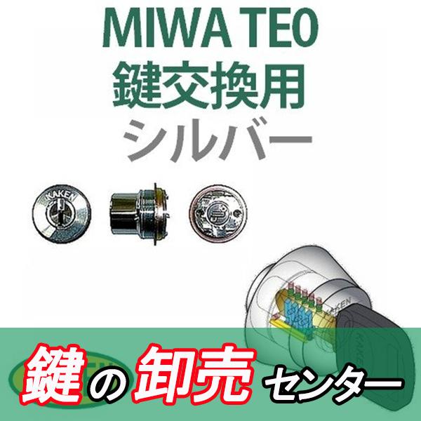 鍵 交換 家研販売,KAKENベルウェーブキー MIWA TE0鍵交換用シルバー色