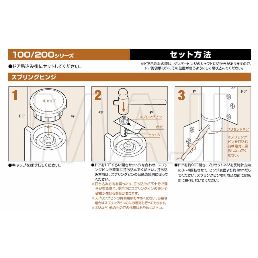 日東工器 日東工器（デンセイ） オートヒンジ丁番型 100シリーズ 112型