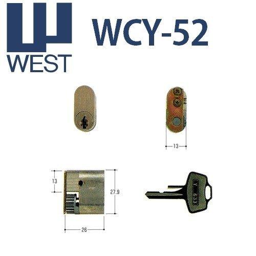 鍵　交換　WEST,ウエスト　KH-23用　ブロンズ　WCY-52｜maji｜02