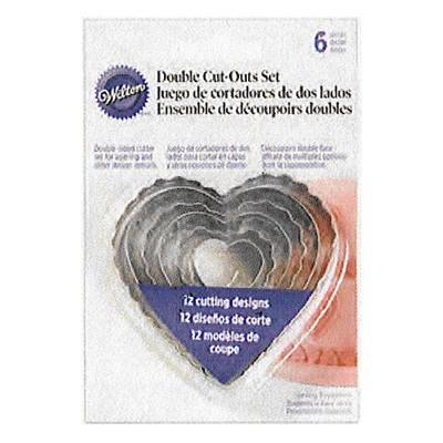Wilton（ウィルトン） クッキー型 カットアウト 6個セット ハート 417