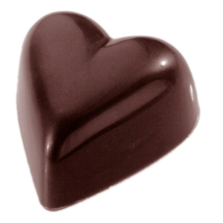 チョコレートワールド 1417 チョコ型 ハート 24個付 | バレンタイン ポリカーボネート｜majimaya｜03