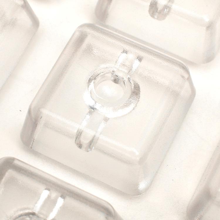 マルテラート チョコ型 28個付 モダン [MA1616] | プラスチック カラー