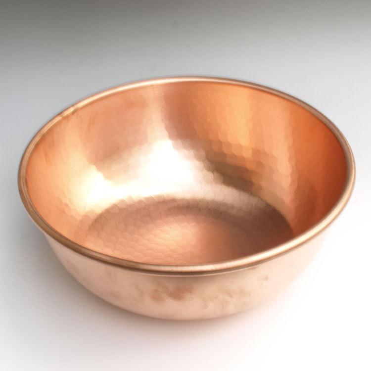 打ち出し銅さわり鍋 1尺3寸（約39cm） 柄・取っ手無し 銅サワリ ※工場