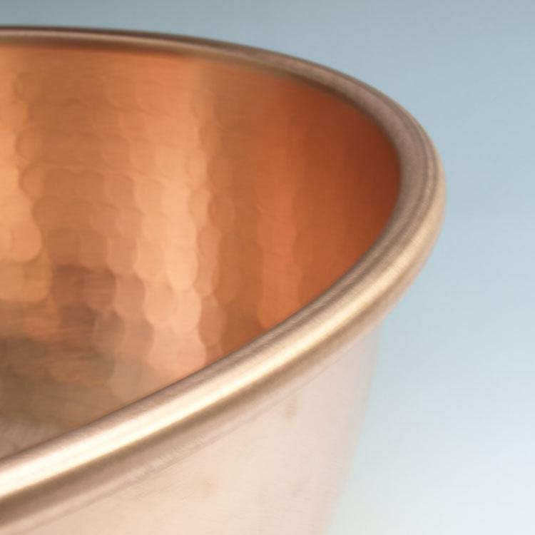 打ち出し銅さわり鍋 1尺3寸（約39cm） 柄・取っ手無し 銅サワリ ※工場