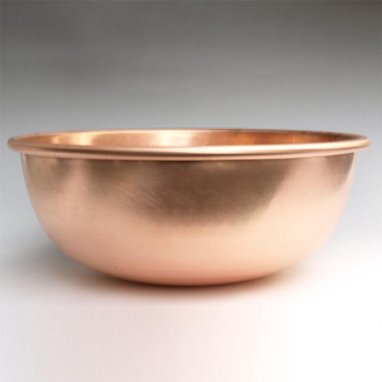 打ち出し銅さわり鍋 1尺5寸（約45cm） 柄・取っ手無し 銅サワリ ※工場