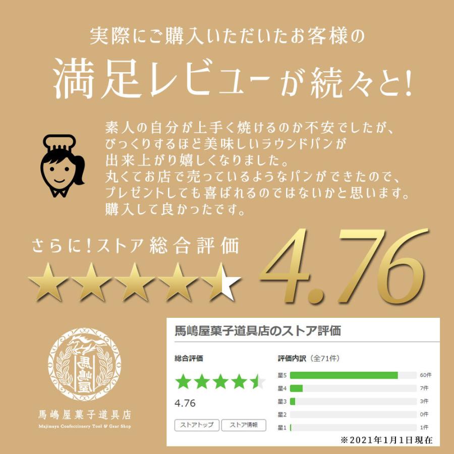 オリジナル NEW まんまる ラウンド パン 型 アルタイト : 馬嶋屋