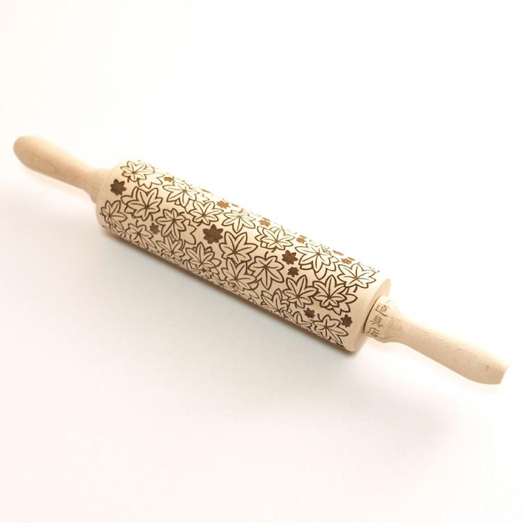 型仁 馬嶋屋 コラボ クッキーローラー 重ね 紅葉 : 馬嶋屋菓子道具店