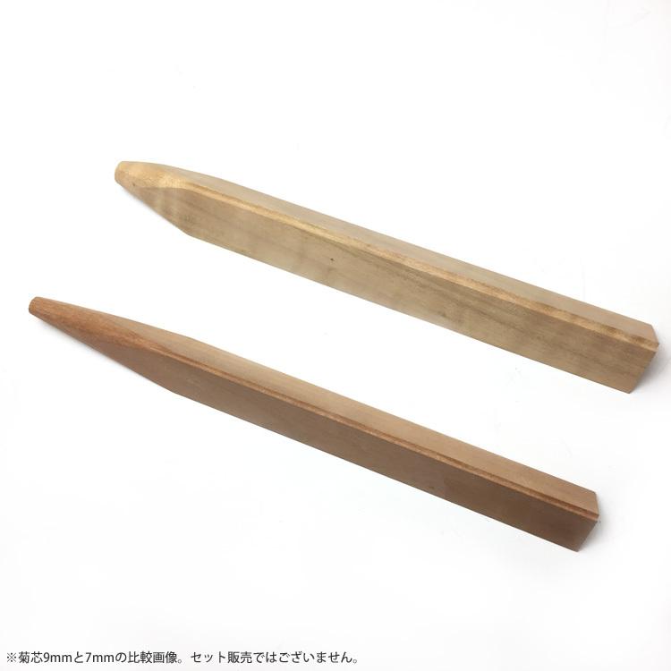 三角 押棒 菊芯 芯幅7mm 押し棒 三角べら 三角棒 ねりきり 練り切り