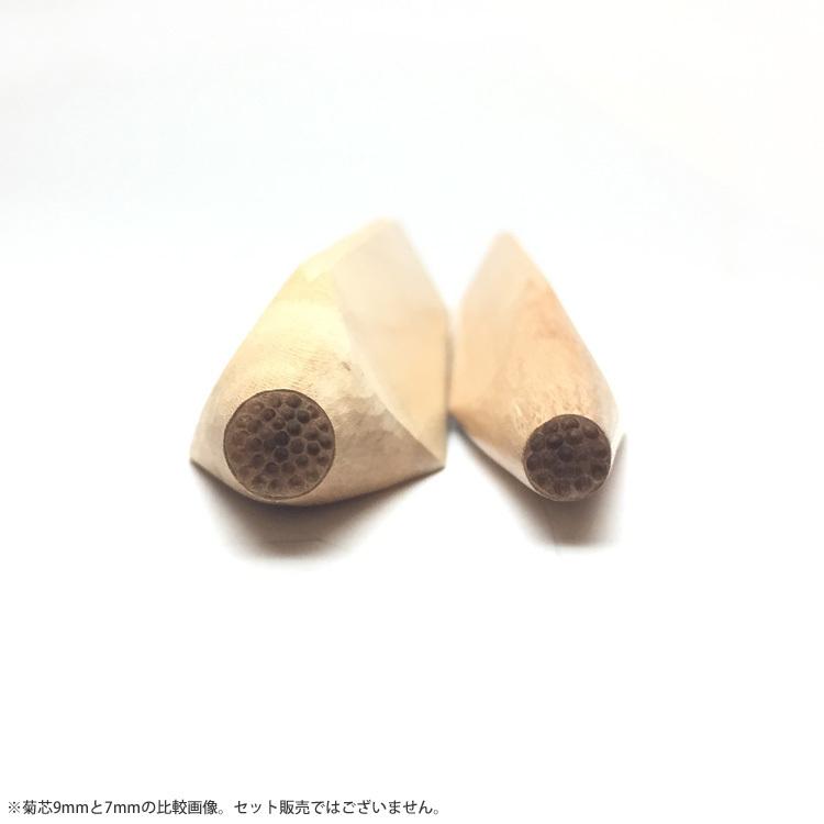 三角 押棒 菊芯 芯幅7mm 押し棒 三角べら 三角棒 ねりきり 練り切り