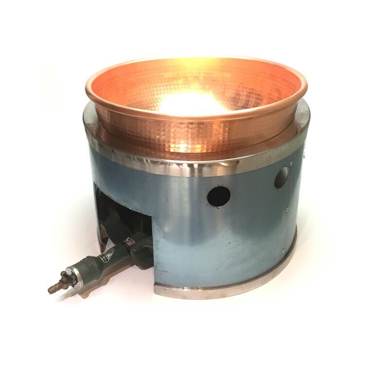 ウルトラ！ 受注生産 ガス枠 銅さわり鍋 1尺3寸用 ※沖縄・離島は送料有料です。※画像の鍋とコンロは付属しません。 【DGJ7695526257】(27456円)