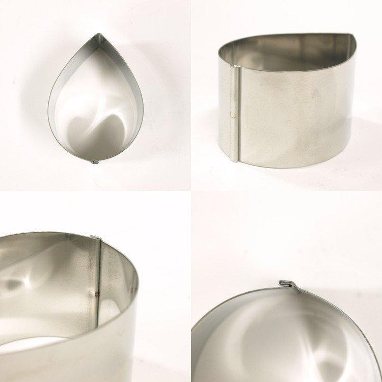 欲ばりシリコン洋菓子型とセルクル セット 欲ばりシリコン洋菓子型と