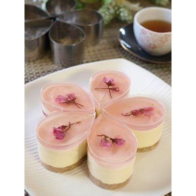 ステンレス製 小丸型セルクル菓子用 62個セット ハゼ折り しずく セルクル型 18-8 ステンレス 馬嶋屋菓子道具店