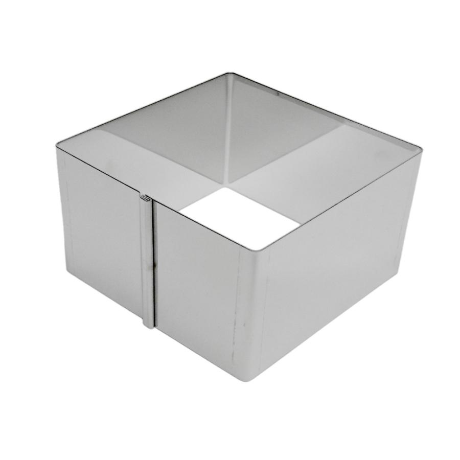 正方形 セルクル型 7cm × 高4cm 18-8 ステンレス | 7センチ 空焼き