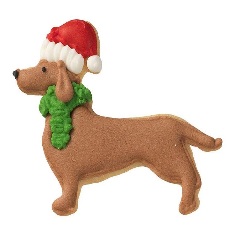 バークマン クッキー型 クリスマス ダックスフンド 犬 * 703