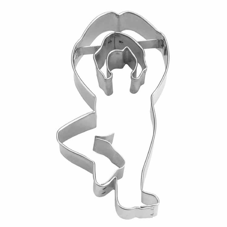 スタッダー クッキー型 ヨガ 木 のポーズ 7.5cm * 1257 | STADTER 人