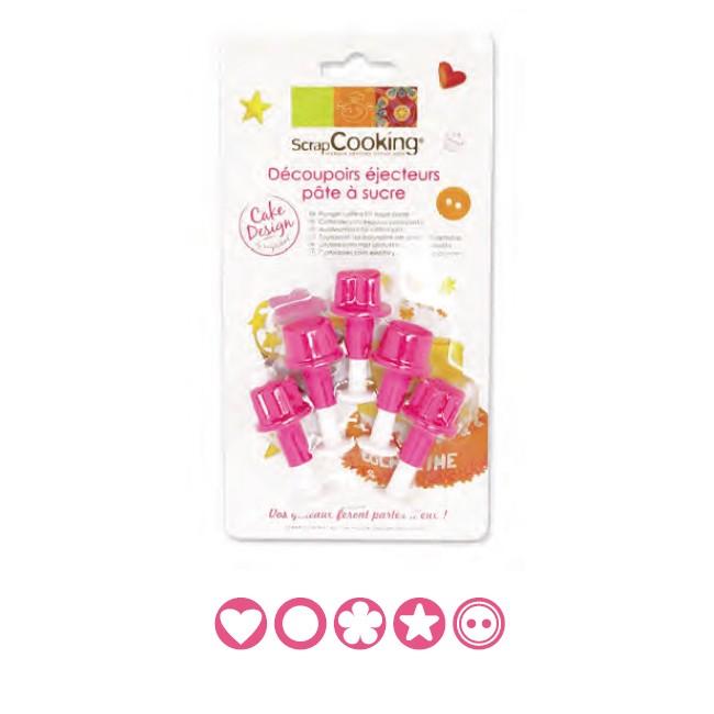 スクラップクッキング クッキー型セット 押し型 ハート 丸 花 星 スマイル 5個 セット プラスチック Scck 5103 馬嶋屋菓子道具店 通販 Yahoo ショッピング