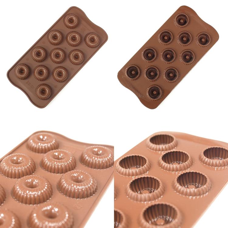 シリコマート イージーチョコ SCG49-3D チョコレート型 3D チョコ