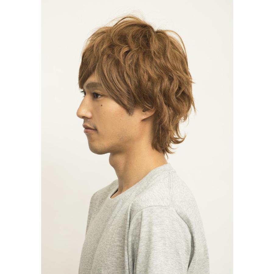 WIGGY RICHメンズ エアリーショート（ライトブラウン）茶色