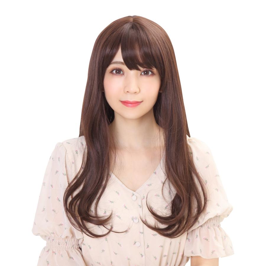 WIGGY RICH ウェーブロング(ショコラブラウン) 茶髪 ウィッグ アニメ
